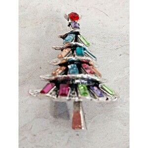 New Christmas Tree Brooch in Many Colors.